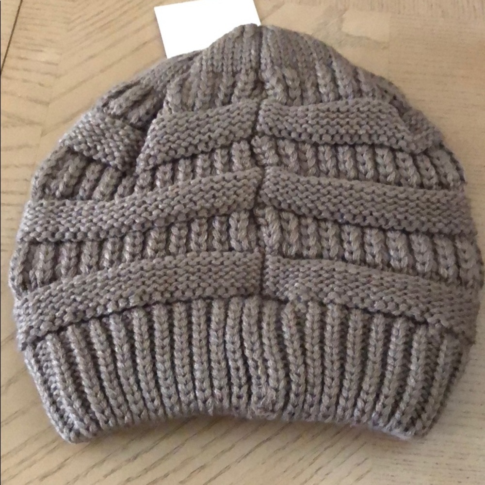 chunky Knit beanie hat - Picture 4 of 4